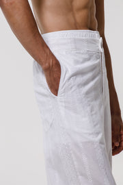 Aeon Embroidered Pants White