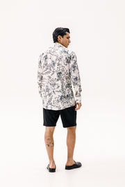 Anora Long sleeve Shirt Printed Ecru