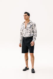 Anora Long sleeve Shirt Printed Ecru
