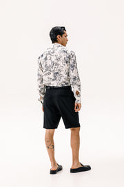Anora Long sleeve Shirt Printed Ecru