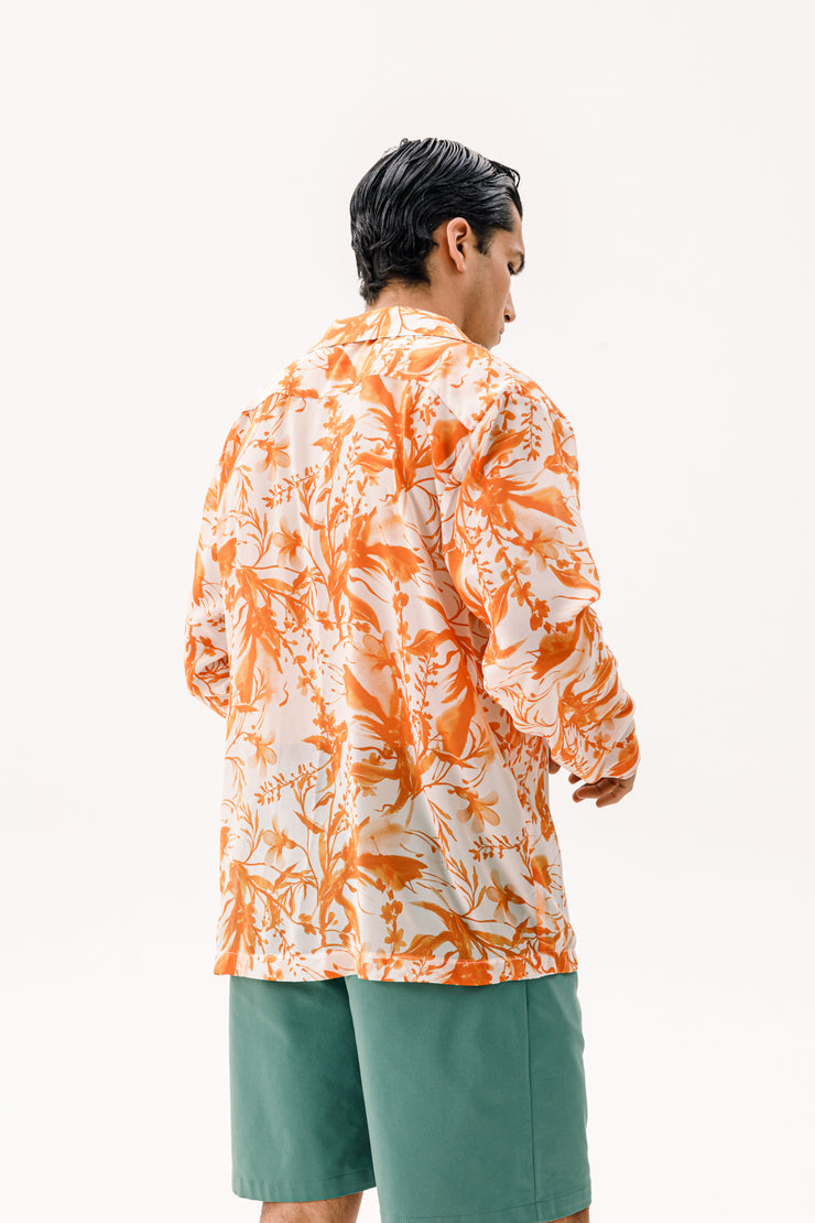 Levante Shirt Printed Orange