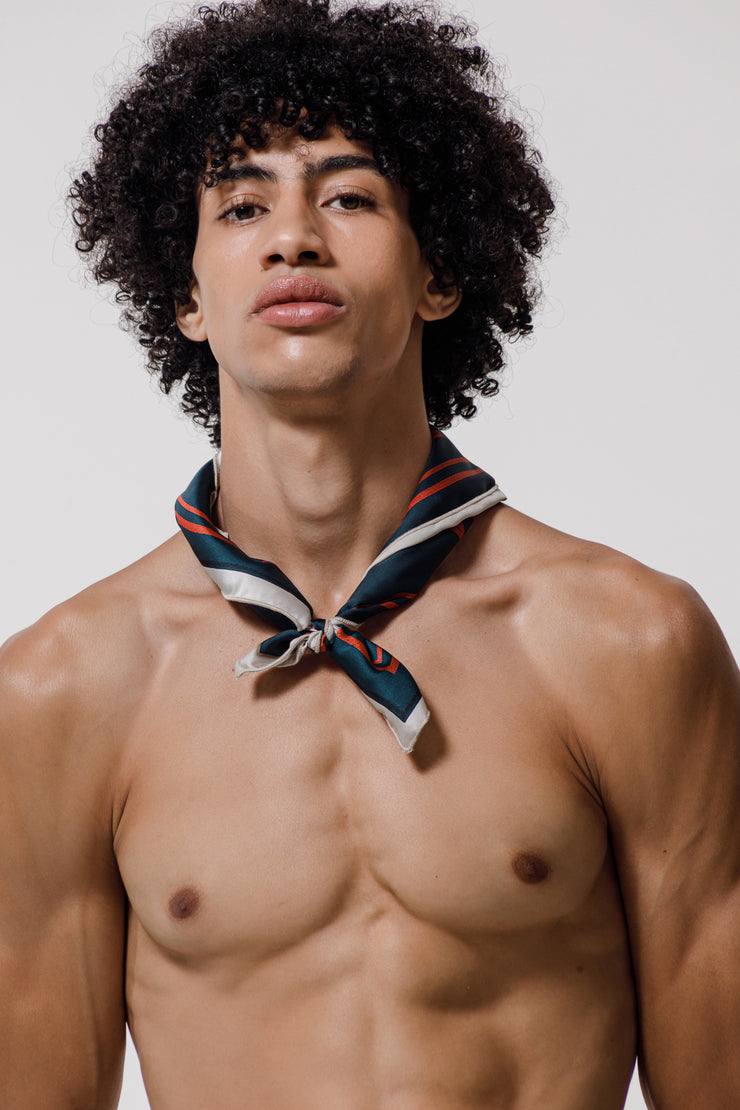 10 Years Scarf Forest Green