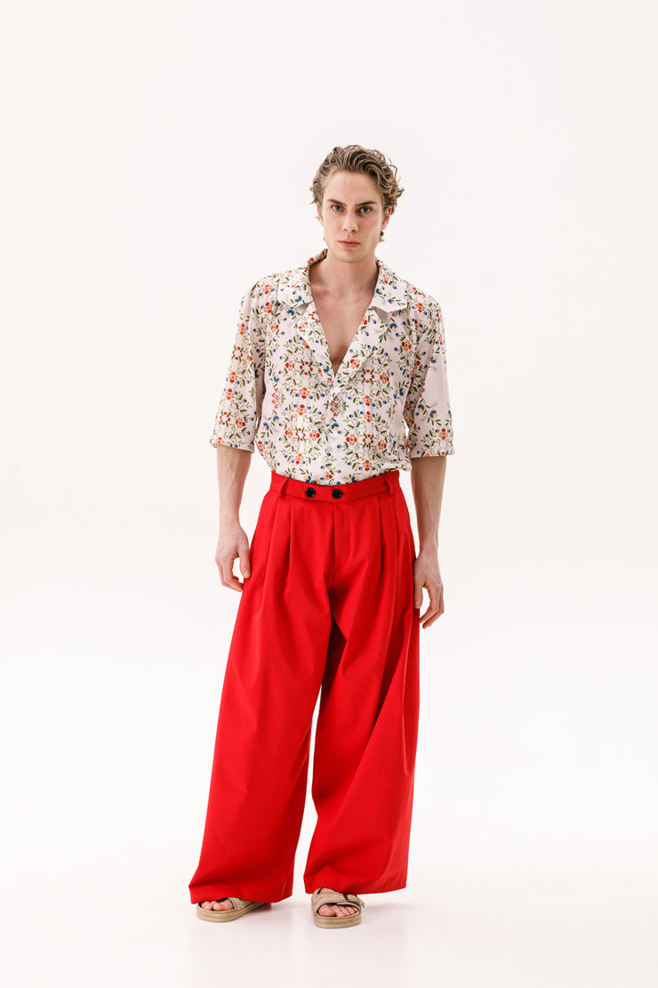 Benjamin Pants Red