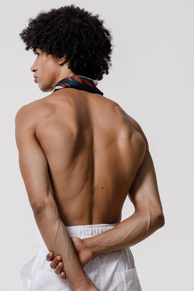 10 Years Scarf Forest Green