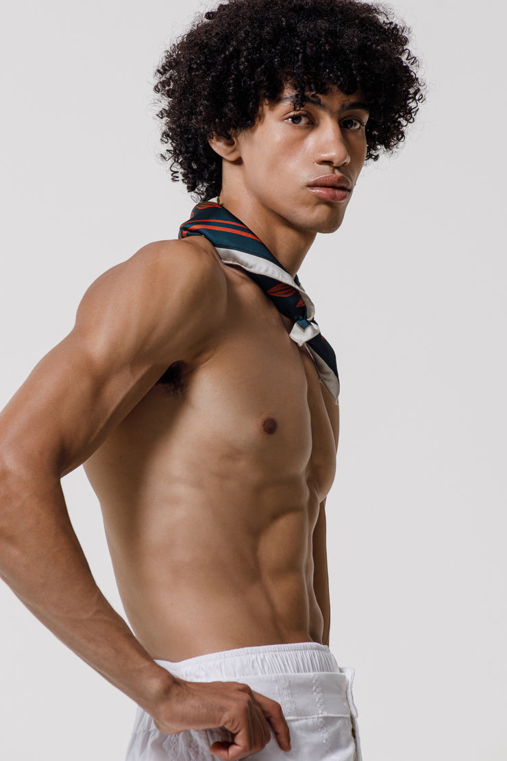 10 Years Scarf Forest Green