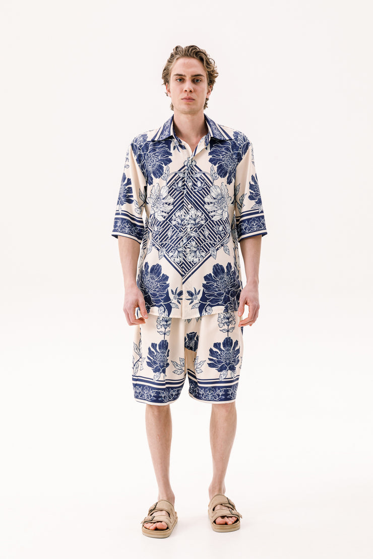 Anora Shirt Printed Blue