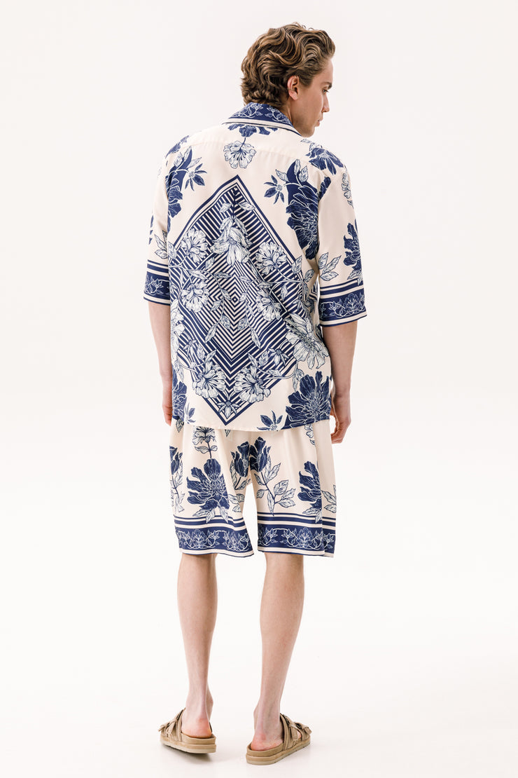 Anora Shirt Printed Blue