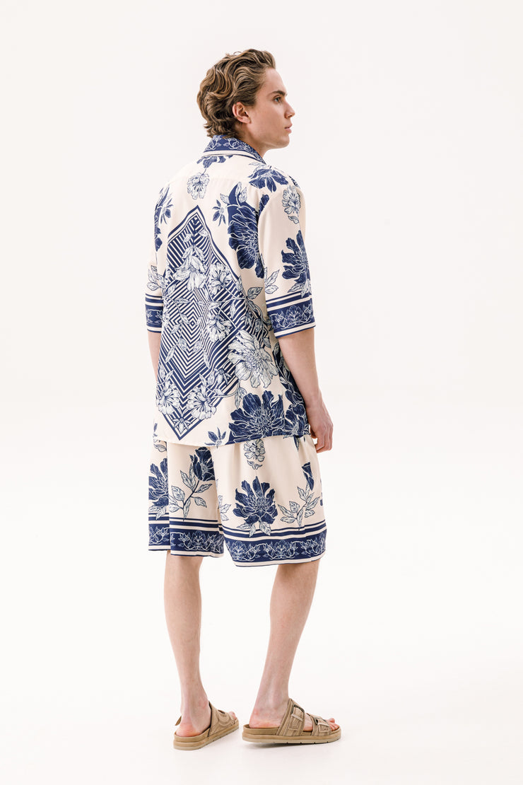 Anora Shirt Printed Blue