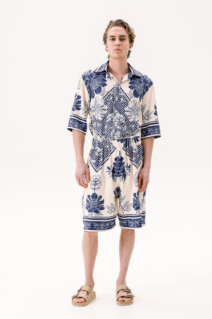 Anora Shirt Printed Blue