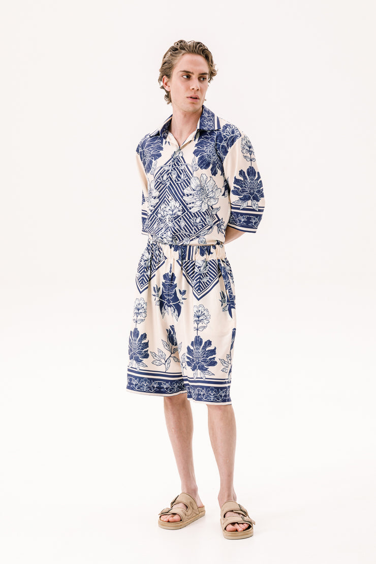 Anora Shirt Printed Blue