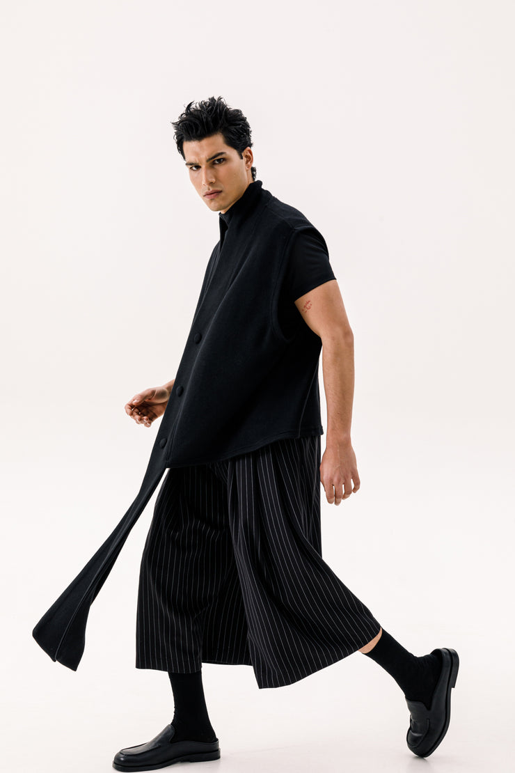 Canto Sleeveless Cardie Black
