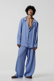 Mach Pants Striped Blue