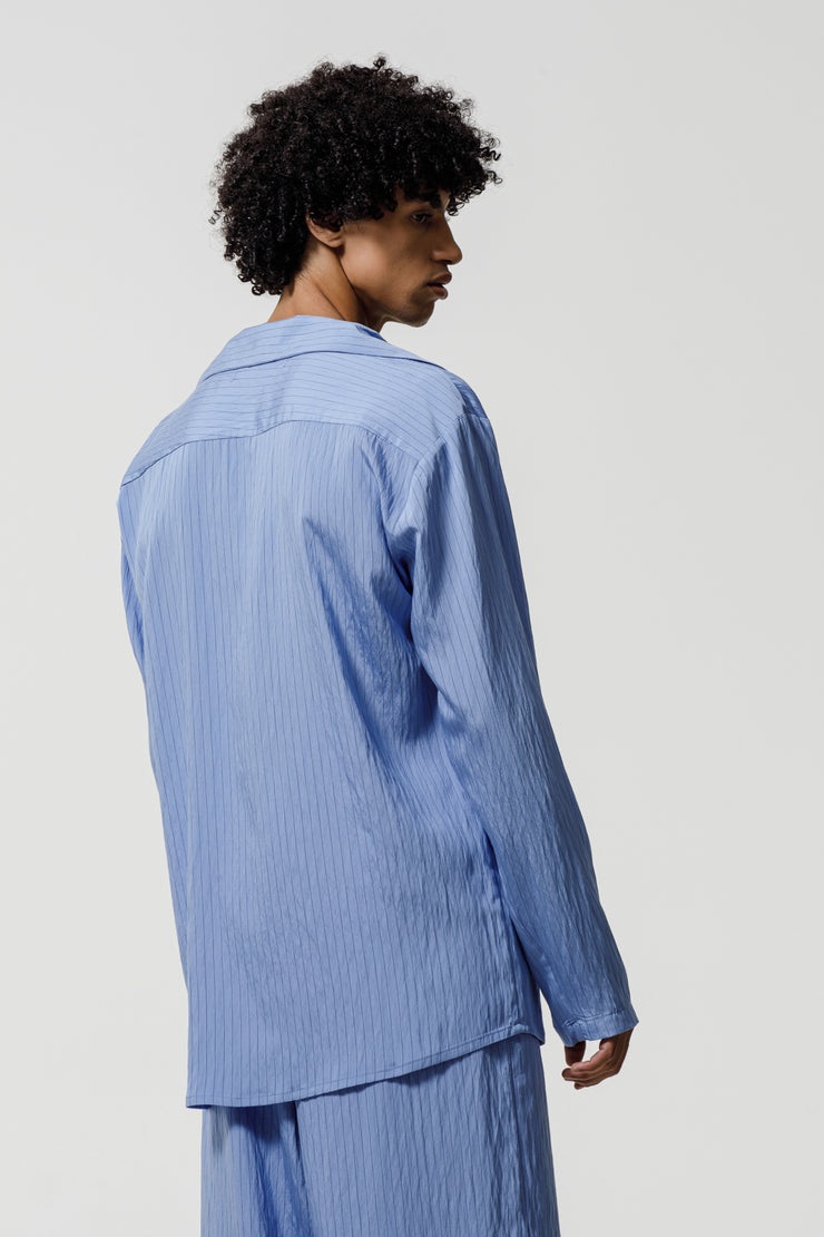 Mach Shirt Striped Blue