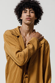 Mach Shirt Striped Dijon