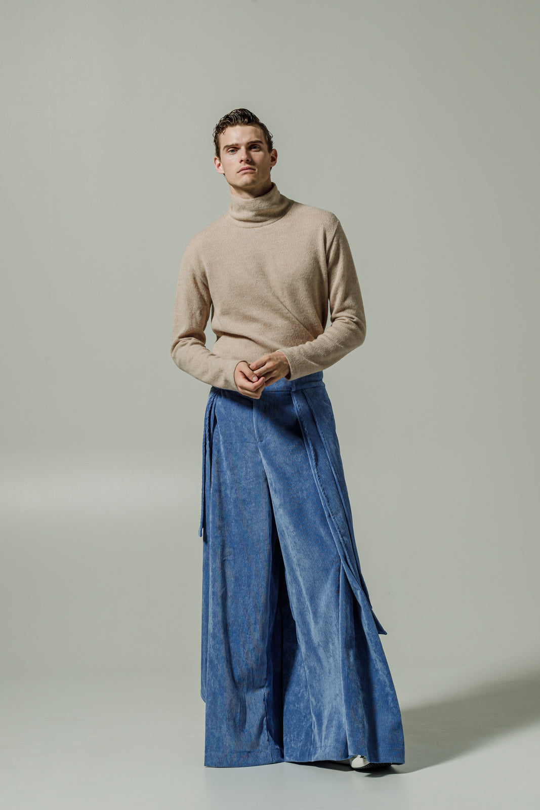 EDIFICE❎ANGELICO スラックス Angelico Pants Light Blue – Dante Men