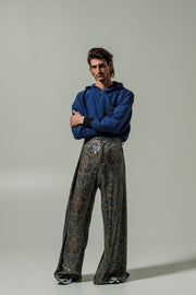 Eclipse Sequined Pants Brown