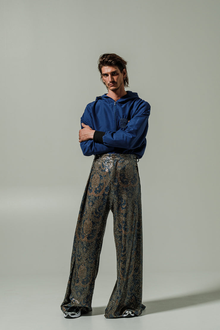 Eclipse Sequined Pants Brown