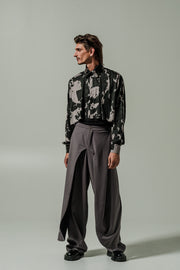 Santo Cropped Shirt Mauve