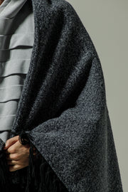 Aer Blanket Scarf Grey