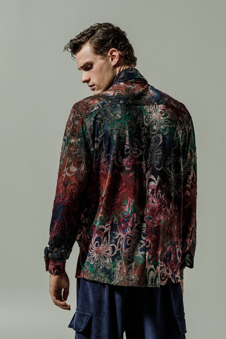 Alabaster Shirt Printed Bordeaux