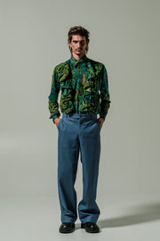 Empireo Denim Pants Blue