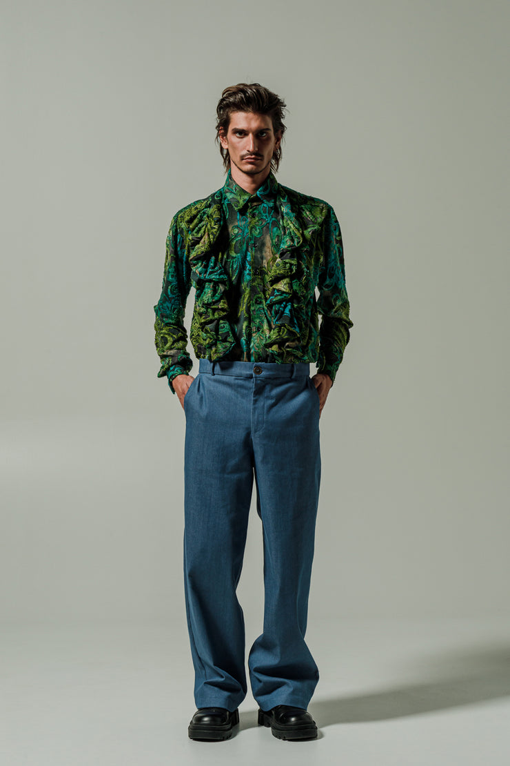 Empireo Denim Pants Blue