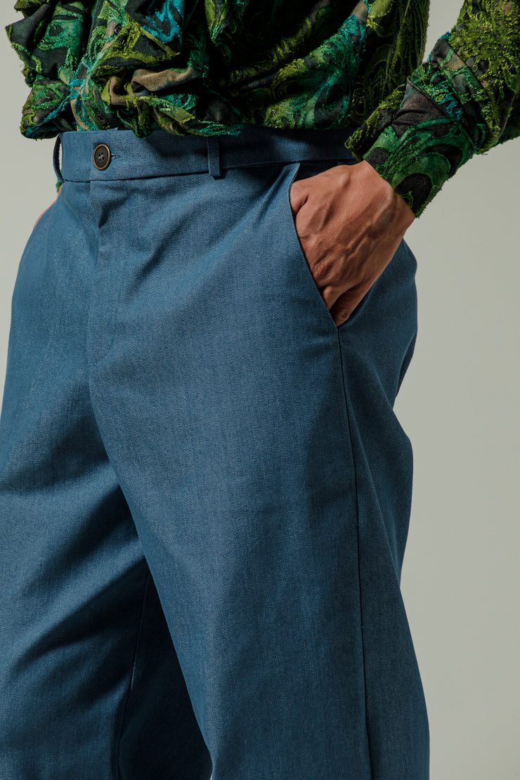 Empireo Denim Pants Blue