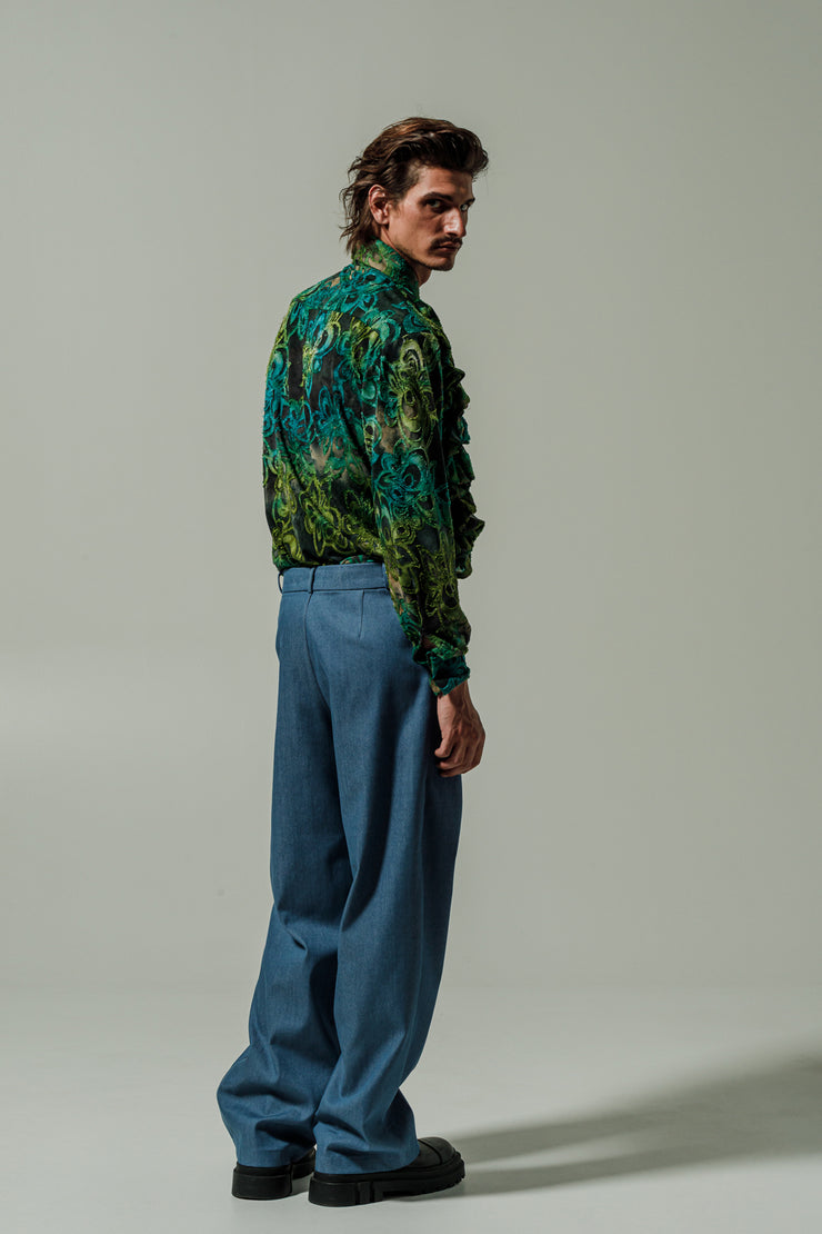 Empireo Denim Pants Blue