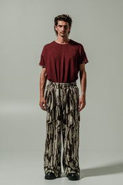Sole Pants Printed Brown