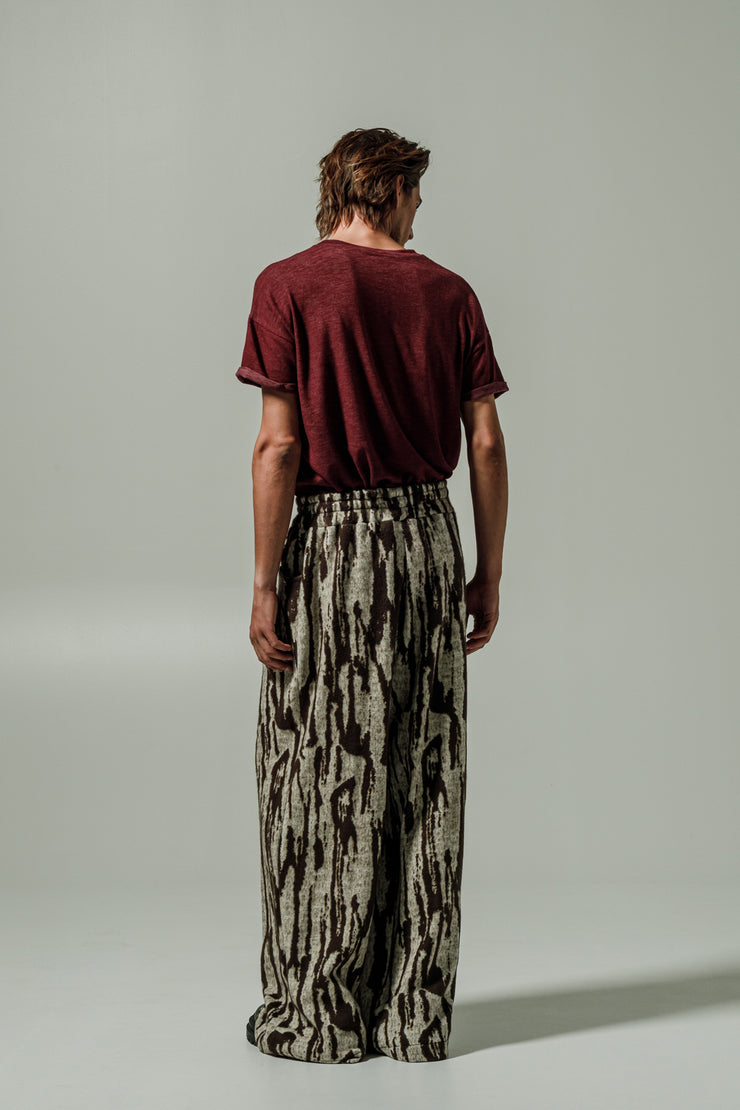 Sole Pants Printed Brown