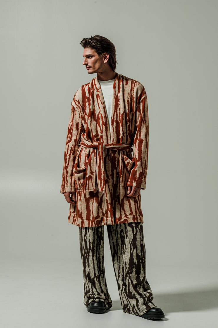 Cassok Cardie Printed Camel