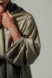 Hmong Kimono Eco Leather Grey