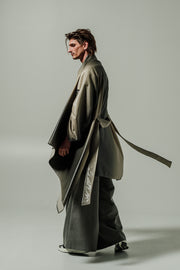 Hmong Kimono Eco Leather Grey