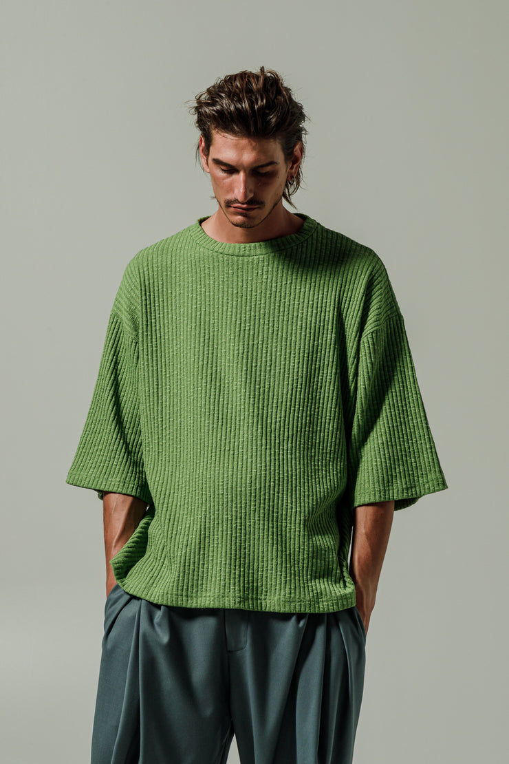 Mirath T-shirt Textured Green