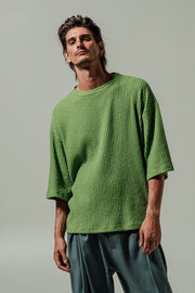 Mirath T-shirt Textured Green