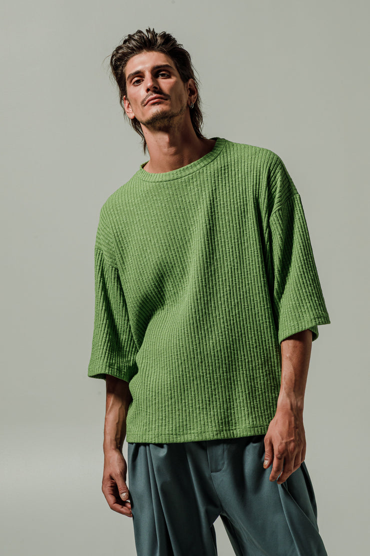 Mirath T-shirt Textured Green