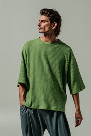 Mirath T-shirt Textured Green