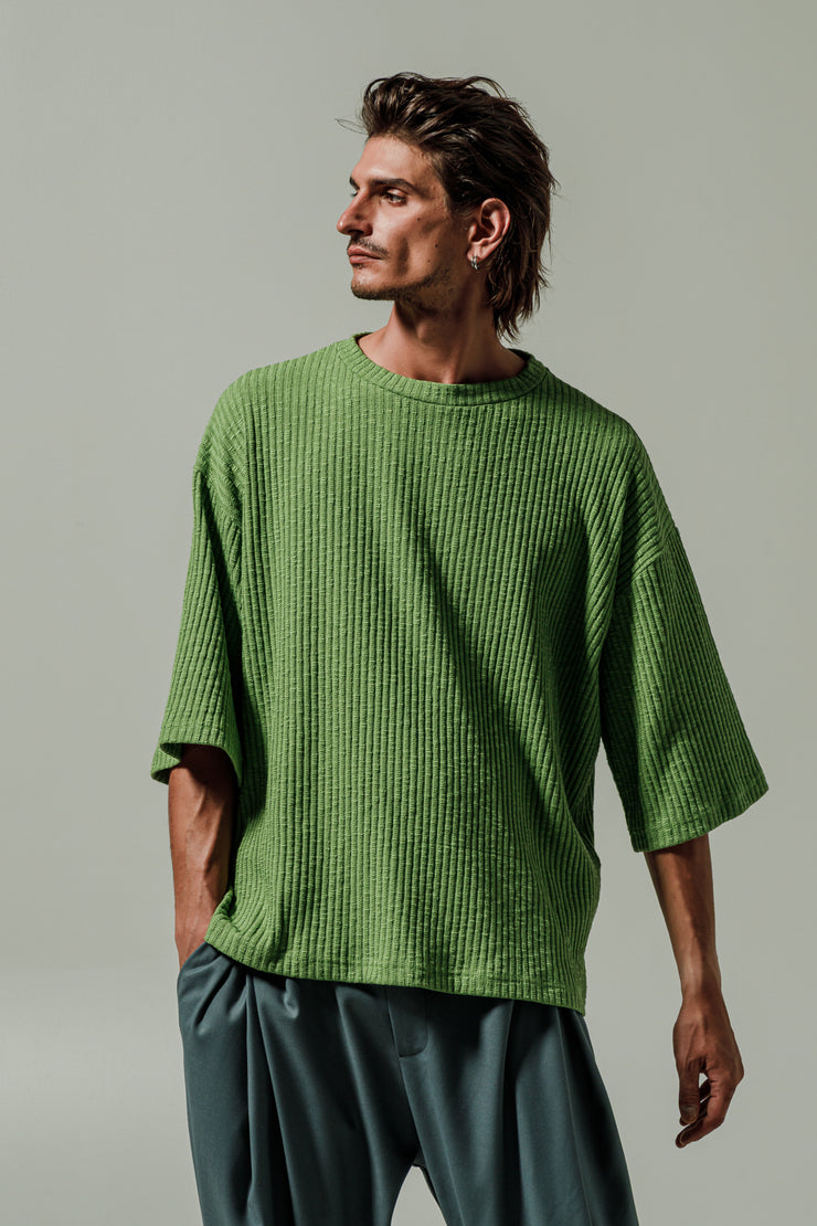 Mirath T-shirt Textured Green