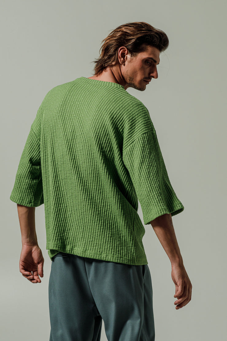 Mirath T-shirt Textured Green