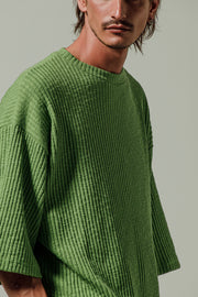 Mirath T-shirt Textured Green