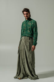 Chiara Lace Shirt Green