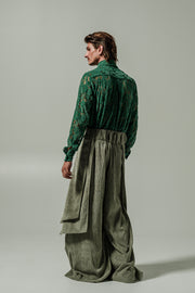 Chiara Lace Shirt Green