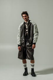 Antenora Eco Leather Jacket Brown