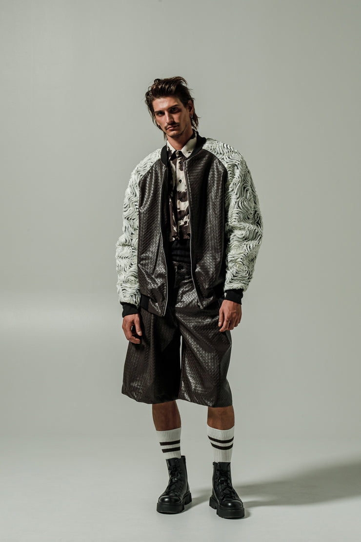 Antenora Eco Leather Jacket Brown