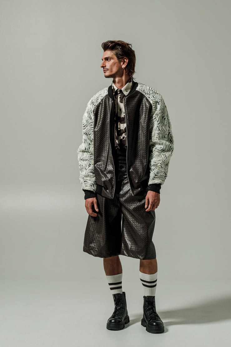 Antenora Eco Leather Jacket Brown