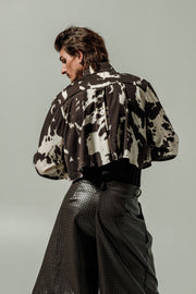 Aebi Shorts Eco Leather Brown