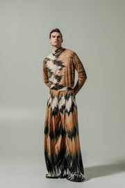 Halcyon Pants Printed Beige