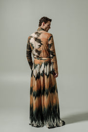 Halcyon Pants Printed Beige