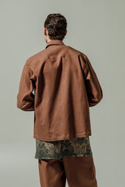 Empireo Denim Shirt Brown