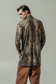 Ahimsa Blouse Printed Dusty Pink